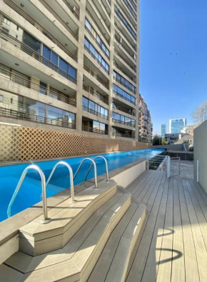 Apartamento Vista Apoquindo con Piscina Las Condes